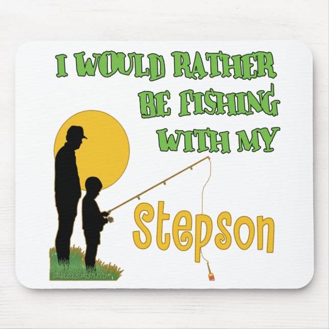 Mousepad Pesca com Stepson (Frente)