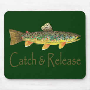 Mousepad Pesca da captura e da liberação