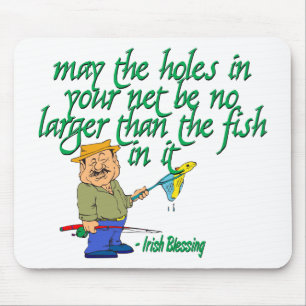Mousepad Pesca de Bênção Irlandesa