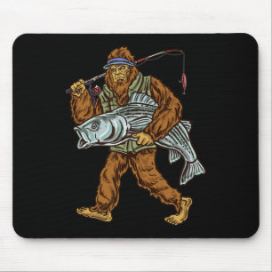Mousepad Pesca de Robalo Bigfoot Listrado B Pescadores