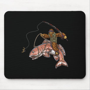 Mousepad Pesca de Rubicão Caça a Pé-grande Pescadores