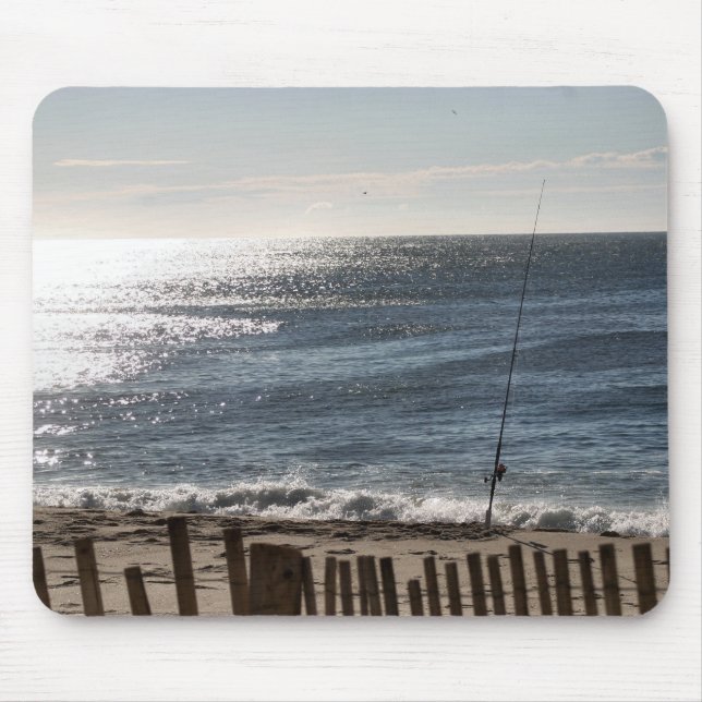 Mousepad Pesca de surf (Frente)