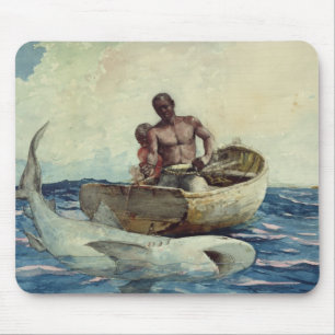 Mousepad Pesca do tubarão, 1885