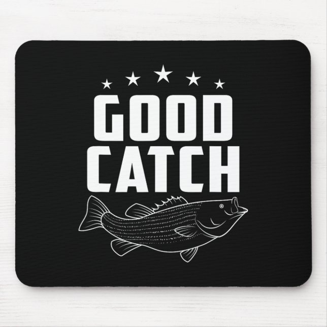 Mousepad Pesca Engraçada Oferece Boa Captura (Frente)