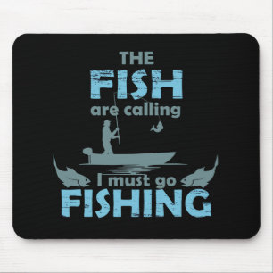 Mousepad Pesca engraçado dizendo