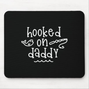Mousepad Pescado De Dia de os pais De Pesca Engraçado Com P