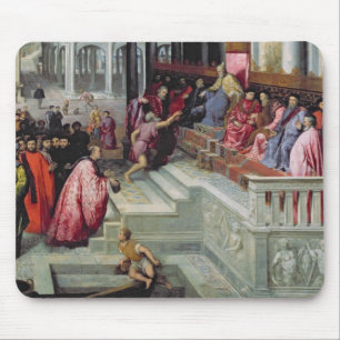 Mousepad Pescador que dá o anel ao Doge de Veneza