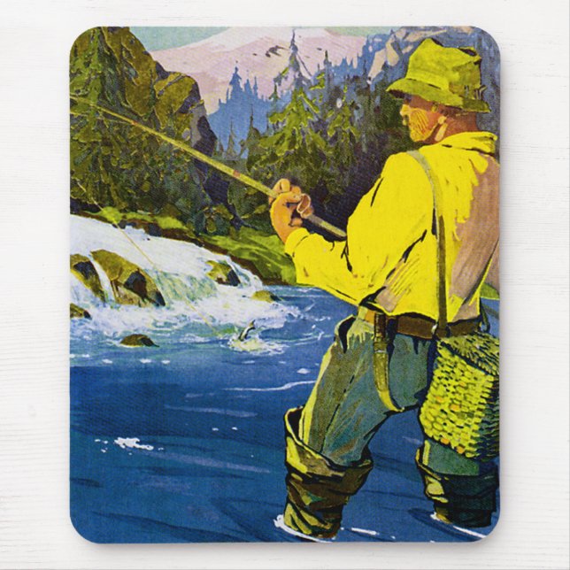 Mousepad Pescador sueco (Frente)