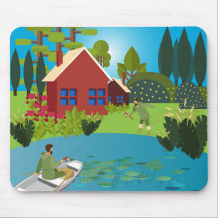 Mousepad Pescadores