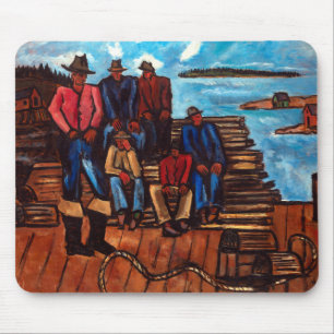Mousepad Pescadores de lagosta Marsden Hartley