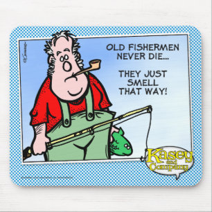 Mousepad Pescadores Velhos Nunca Morrem...