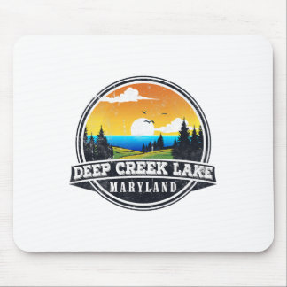 Mousepad Pescaria Acampamento de Barco - Lago Deep Creek La