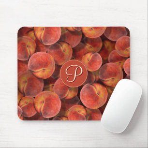 Mousepad Pêssego com o mouse