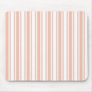 Mousepad Pêssego e listras brancas dos doces