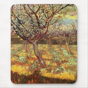 Mousepad Pessegueiros em Flor por Vincent van Gogh