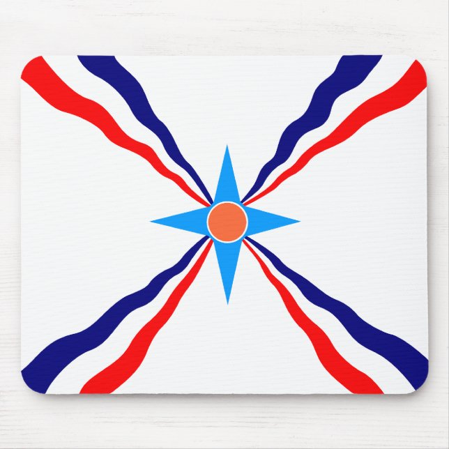 Mousepad Pessoas Assyrian, a República Democrática do Congo (Frente)