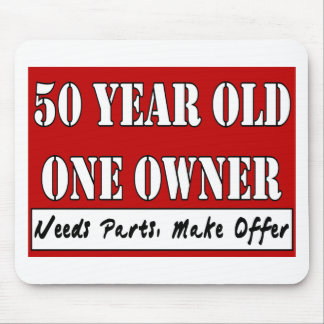 Mousepad Pessoas de 50 anos, um proprietário - as peças das