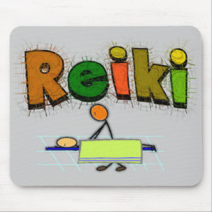 Mousepad Pessoas dos presentes do design da vara de Reiki