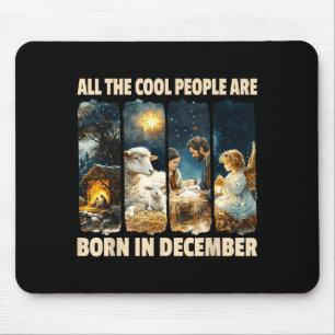Mousepad Pessoas Legais Nasceram Em Dezembro Jesus Natal C
