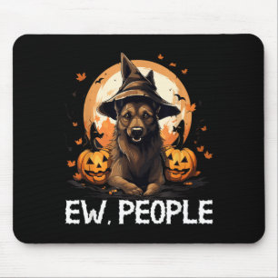 Mousepad Pessoas nojentas cachorro de Halloween