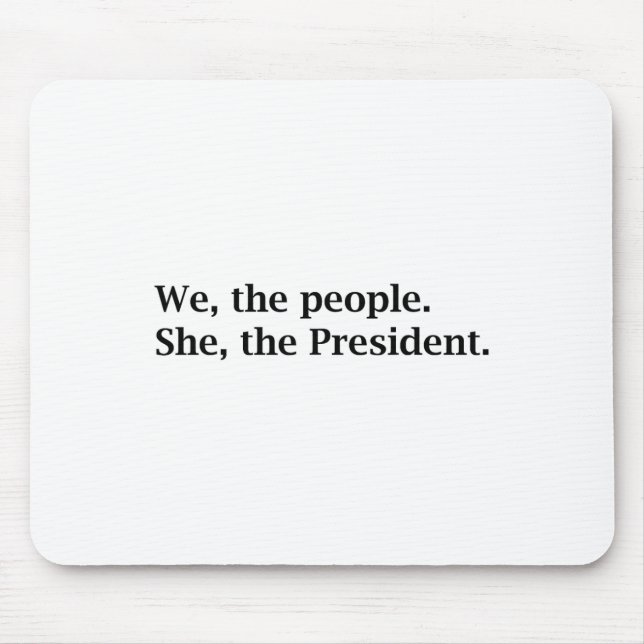 Mousepad Pessoas Support Kamala Harris Para O Presidente 20 (Frente)