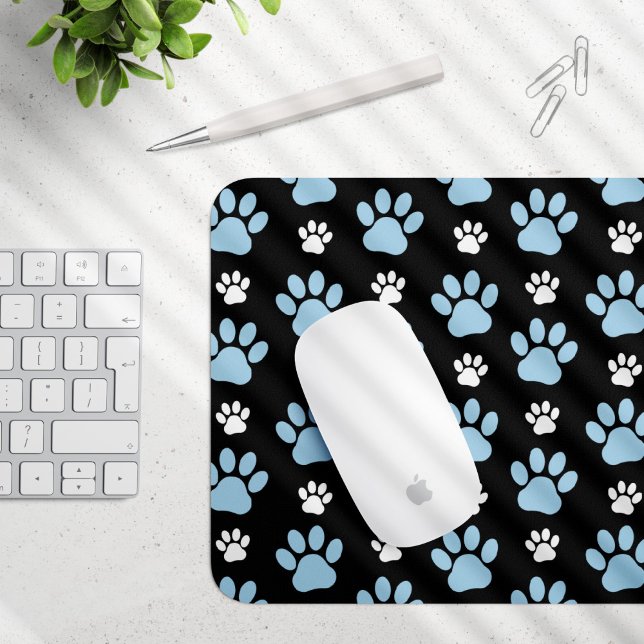 Mousepad Pestanas, Patas Azuis, Patas De Cães, Patas De Ani (Criador carregado)