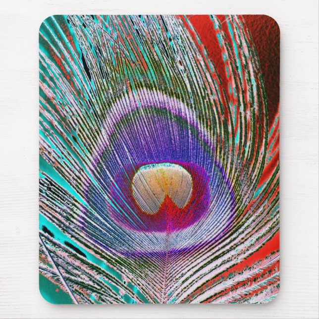 Mousepad Peste de Peacock Negativa (Frente)