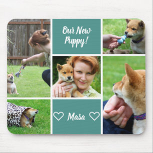 Mousepad Pet Personalizado da Família de Fotografias 5