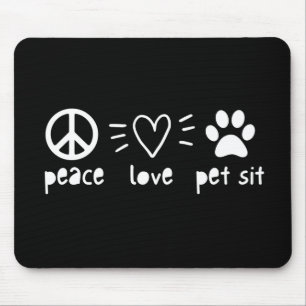 Mousepad Pet Sit de Paz