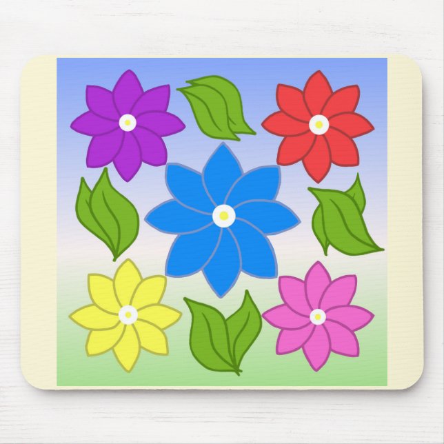 Mousepad Pétalas de Verão (Frente)