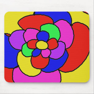 Mousepad Pétalas retrais