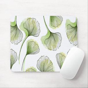 Mousepad Pétalas verdes