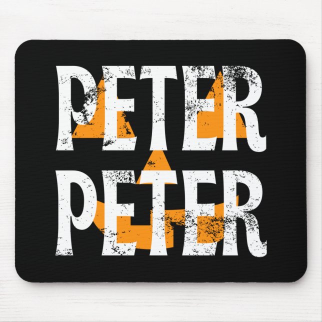 Mousepad Peter Fall Season Pumpkin (Frente)
