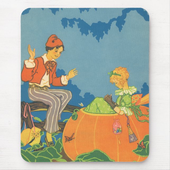 Mousepad Peter Peter Comedor de Abóbora, Rima Infantil Vint (Frente)