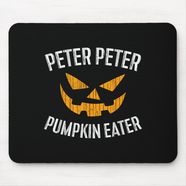 Mousepad Peter Pumpkin Comeu Halloween Costume Shirt (Frente)