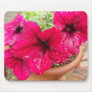 Mousepad Petunias Rosa