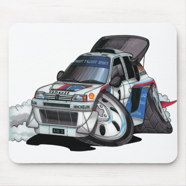 Mousepad Peugeot 205 Turbo 16 (Frente)