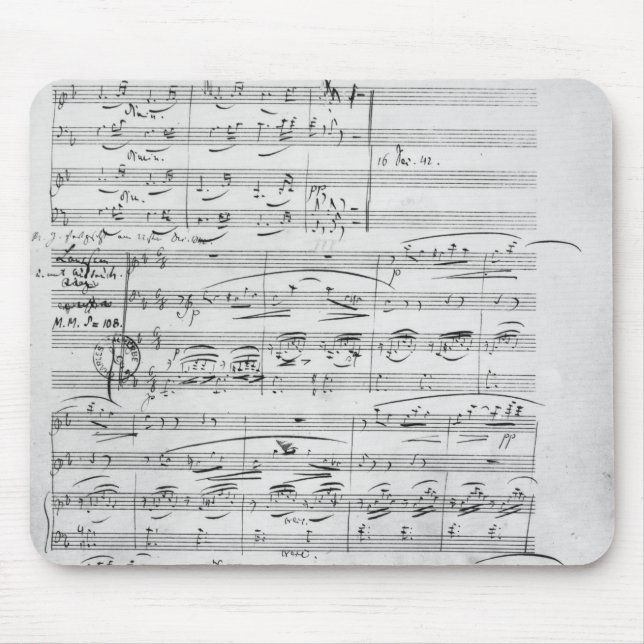 Mousepad Phantasiestucke, opus, para o piano (Frente)