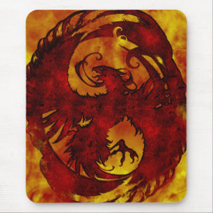 Mousepad Pheonix Ascensão Fantasy 2