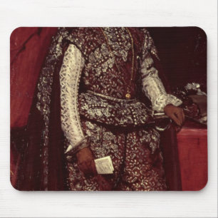 Mousepad Philip IV da espanha em Brown e em prata
