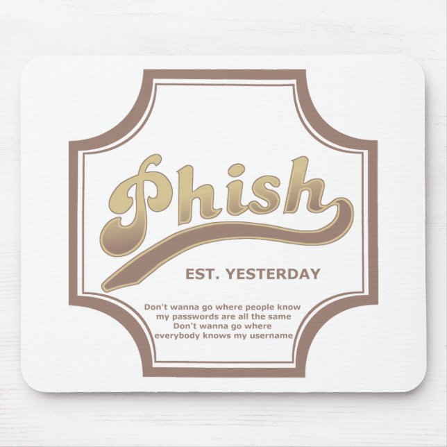 Mousepad Phish (Frente)