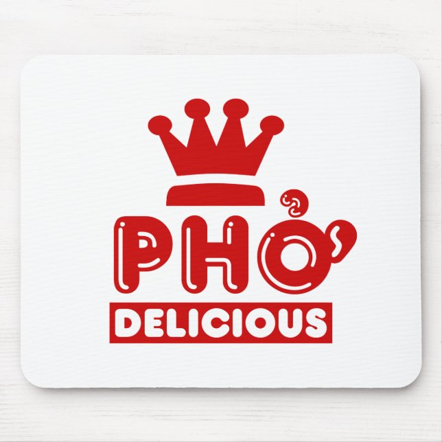 Mousepad Pho King Delicious (Frente)