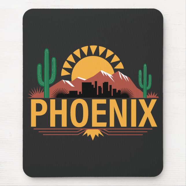 Mousepad Phoenix Arizona (Frente)