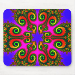 Mousepad Phoenix Flower Fractal