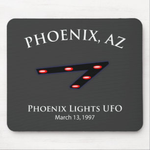 Mousepad Phoenix ilumina o UFO