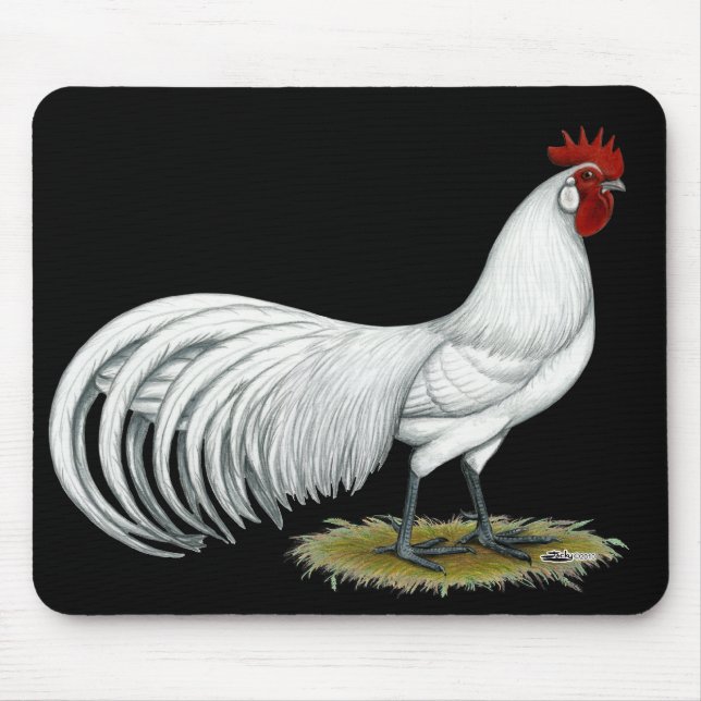 Mousepad Phoenix: White Rooster (Frente)
