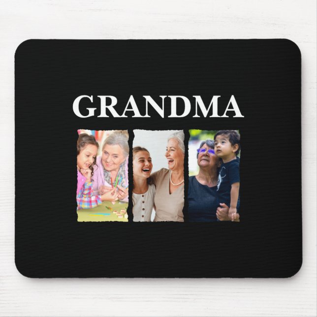 Mousepad Photo Collage Grandma D Family  (Frente)