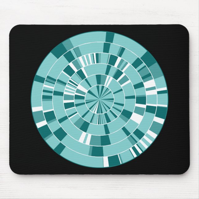 Mousepad Pi Abstrato 05 - A Preto (Frente)