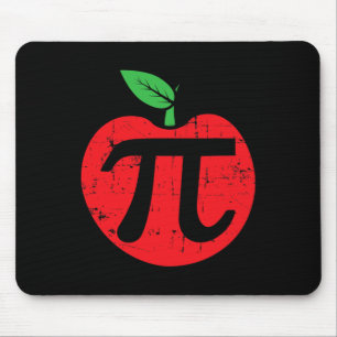 Mousepad Pi Day Apple Pie Pun 3.14 Cute Math Lover Professo