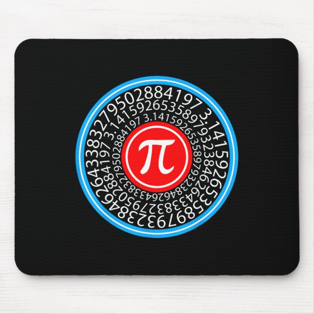 Mousepad Pi Day - Engraçado Pi Day Para Geek De Matemática (Frente)